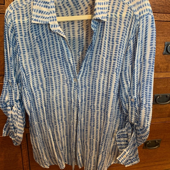 Anthropologie Cloth and Stone collared shirt - Picture 5 of 10